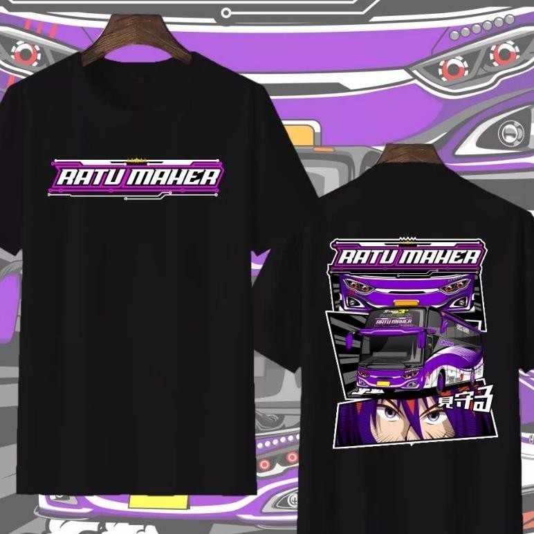 เสื้อยืด Bus Mania Ratu Maher Distro Bus Mania Ratu Maher เสื้อยืด