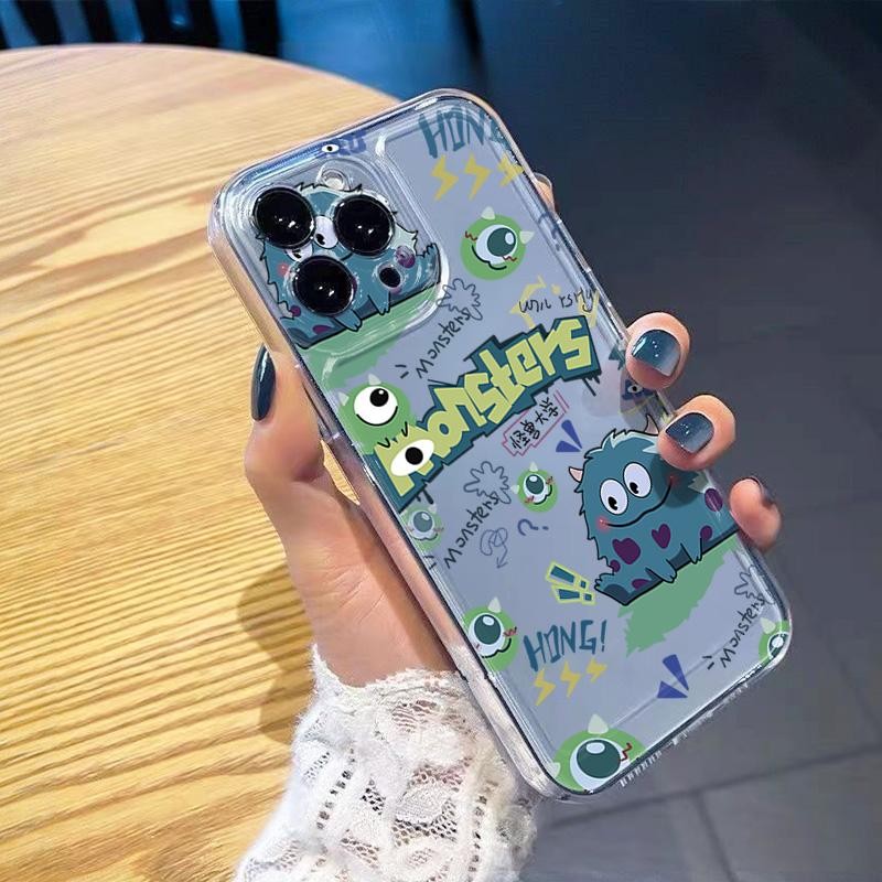 ล่าสุดน่ารัก Clear Little Monster Soft Case Hp Samsung A27 A37 A57 5G A17 5G A56 5G A36 A26 A06 Gala