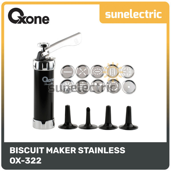 Oxone Ox 322 Oxone Biscuit Maker - สีดํา ส่วนลดจัดส่งฟรี