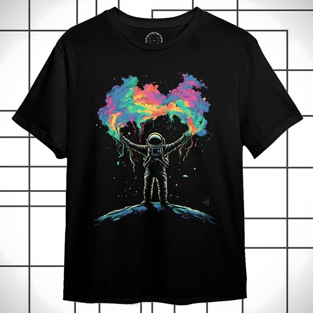 เสื้อยืด 3D Space Astronaut Premium Distro V2 Dt0749