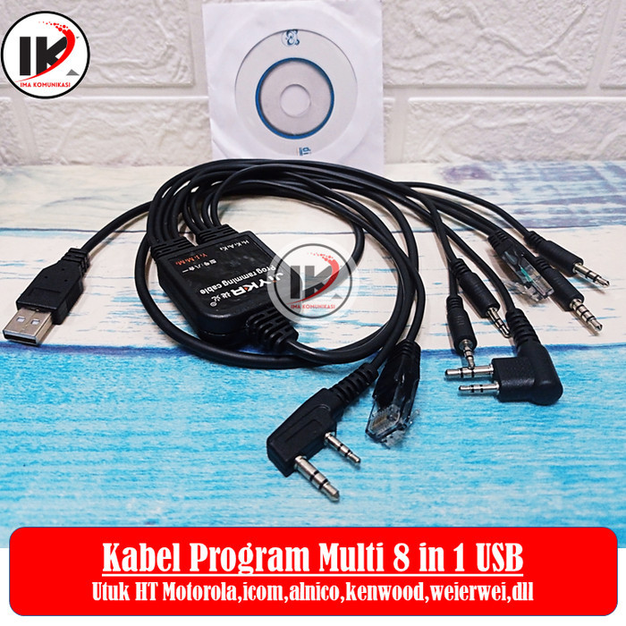 8 IN 1 สาย USB MULTI PROGRAM