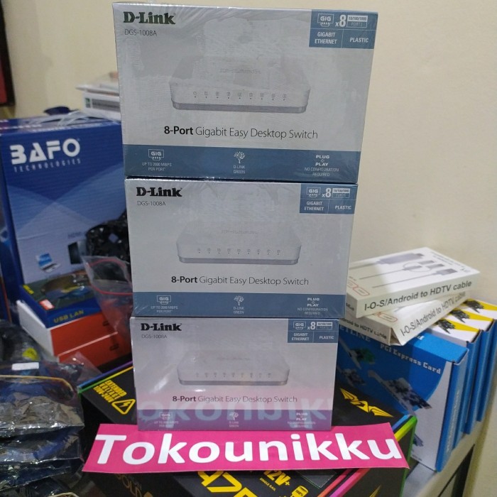 DLink D-Link Switch Hub DGS1008A DGS-1008A