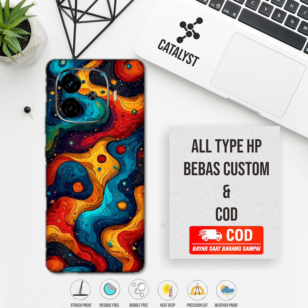 Garskin Hp Iqoo Z9 Full Body art รหัส 19q ซื้อ 1 แถม 2