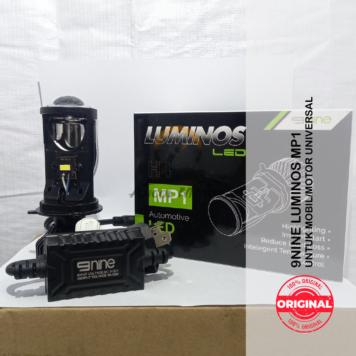 CAHAYA ไฟหน้า L6K H4 Mini Led เลนส์หลอดไฟโปรเจคเตอร์โปรเจคเตอร์แสงโฟกัส