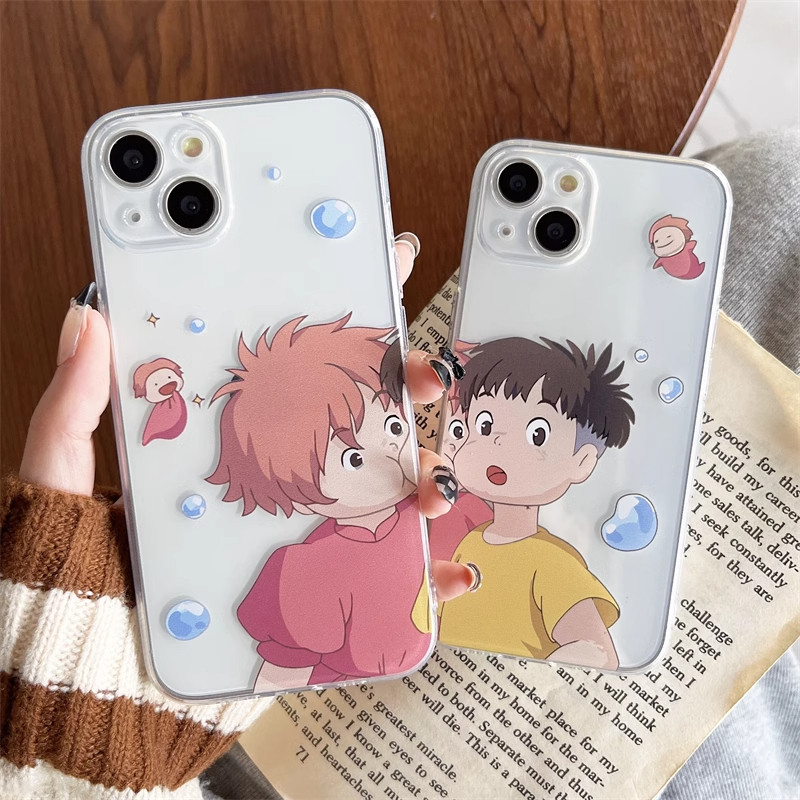 Pony o คู่ Sousuke น่ารักการ์ตูน Soft Case Hp Samsung A37 A57 5G A17 5G A07 A56 5G A06 5G A16 A36 5G