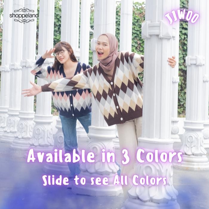 Newland - คาร์ดิแกน Jiwoo Oversize