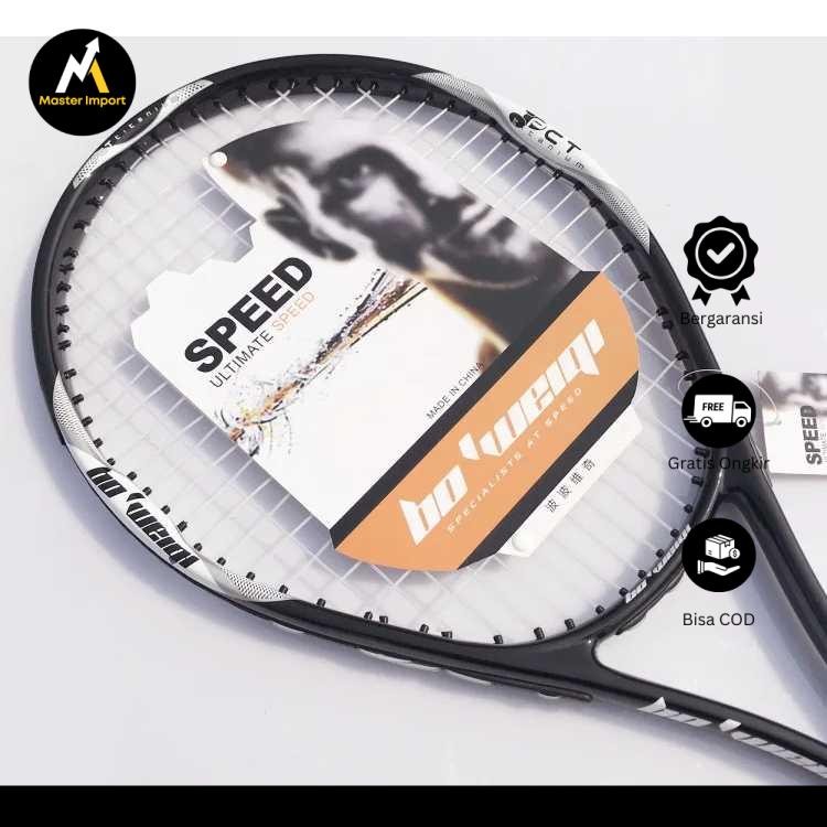 BO WEIQ ไม้เทนนิสอลูมิเนียมอัลลอยด์คาร์บอนน้ําหนักเบาพิเศษ 280g - B-280