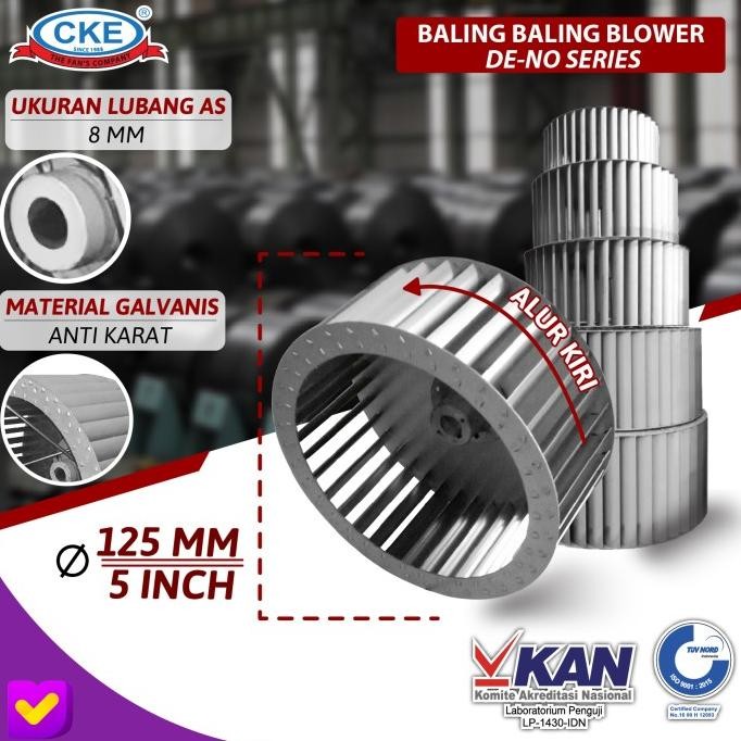 5 INCH BLOWER BLADE 5" BLOWER BLADE 5" CENTRIFUGAL BLADE LEFT