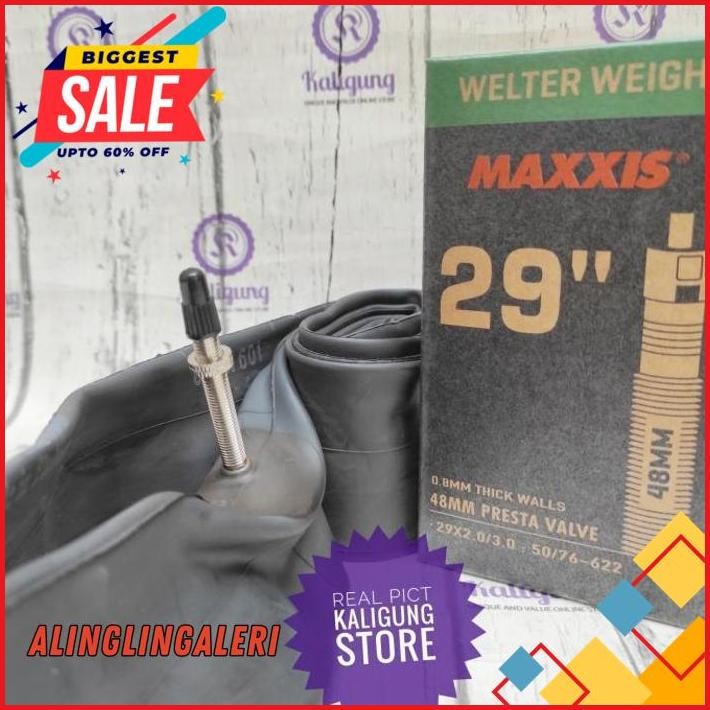 MAXXIS ยางภายในจักรยาน MTB 29 X 2.0 - 3.0 PARISTA 48MM - ท่อจักรยานคุณภาพสูง