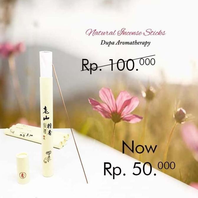 ใหม่ล่าสุด NATURAL INCENSE STICKS AROMATHERAPY INCENSE (DPA03)