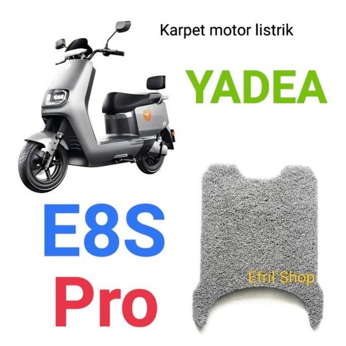 ใหม่ Yadea E8S Pro E 8S Pro พรมมอเตอร์ไซค์ไฟฟ้า