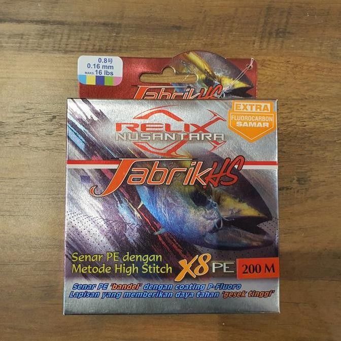 ราคาแผ่นดิสก์ - HS X8 Relix Nusantara PE 0.8 Jabrik PE String