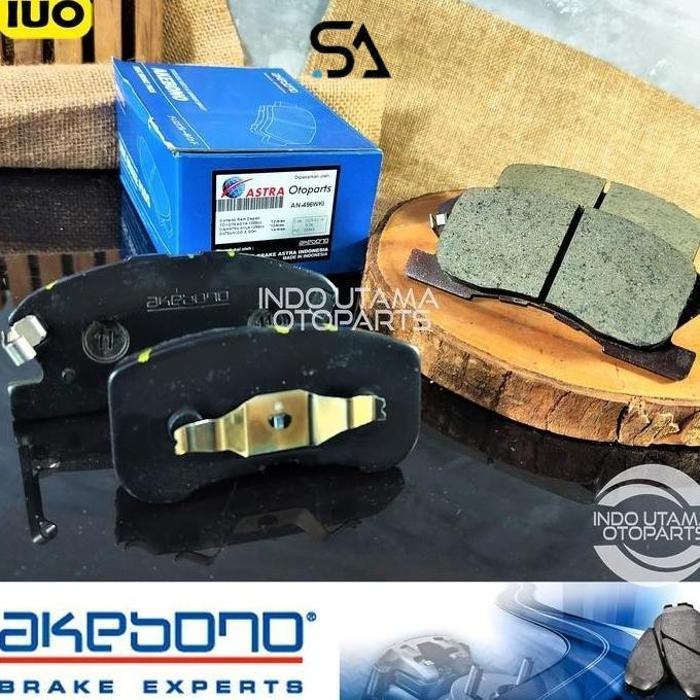 ผ้าเบรค Agya Ayla Matic Yrv Datsun Go ผ้าเบรค Akebono 04491-Bz020