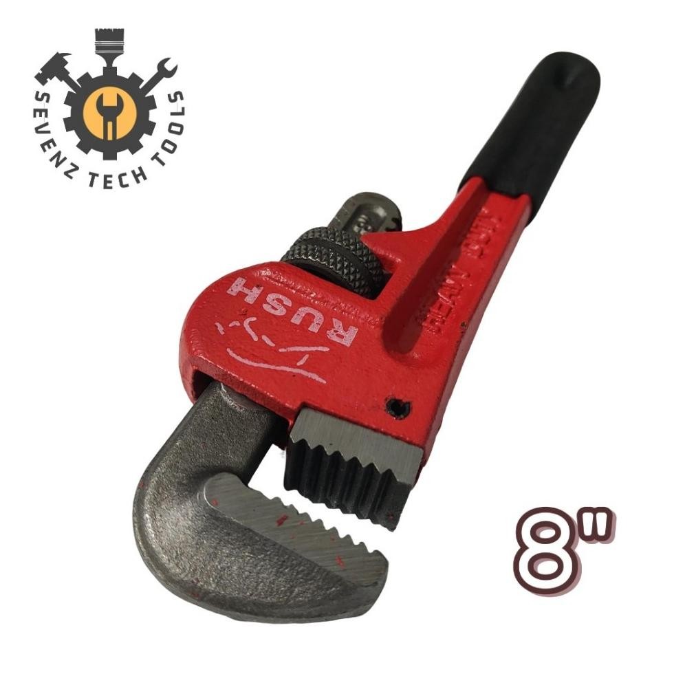 IRON PIPE WRENCH 8" RUSH / PIPE WRENCH 8 นิ้ว HEAVY DUTY PIPE WRENCH RUSH