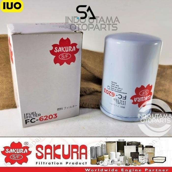 กรองดีเซล Deutz 116 0243 Cummins 68T Wk-731 กรองซากุระ Fc-6703