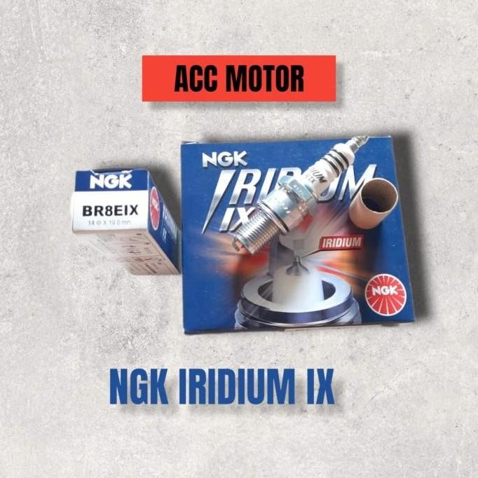 หัวเทียนมอเตอร์ไซค์ Binter Merzy Iridium - NGK BR8EIX