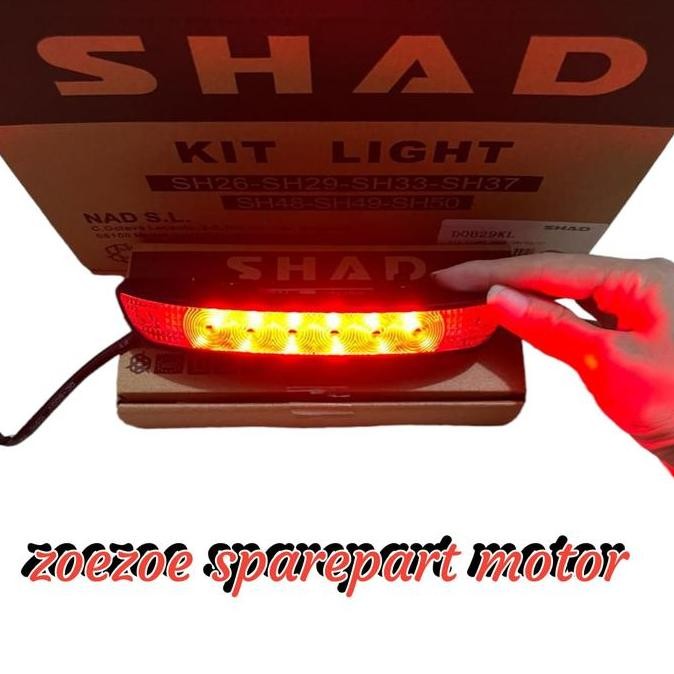 Kitlight ด้านหลังกล่อง Shad Sh29 Sh33 Sh34 Sh37 Sh48 Sh49 Sh50