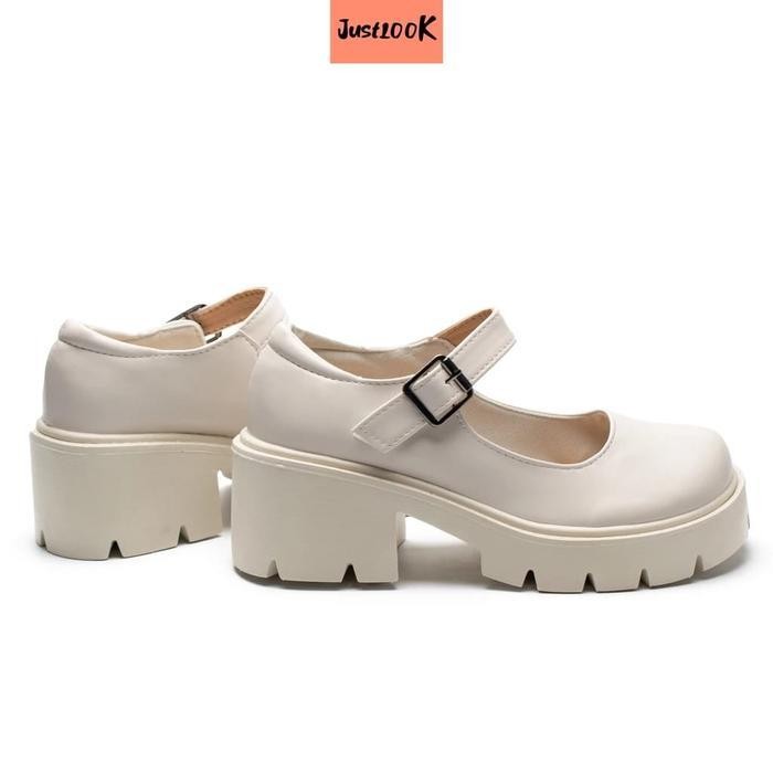 Diata Docmart Marry Jane Shoes รองเท้าลําลองผู้หญิง Oxford รองเท้าโลฟเฟอร์