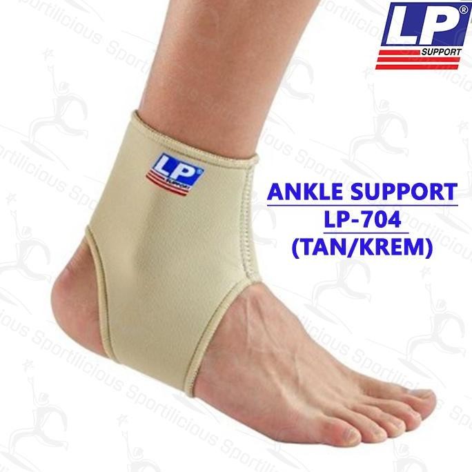 ใหม่ล่าสุด - LP SUPPORT NEOPRENE ANKLE SUPPORT 704 BLACK ORIGINAL HEEL SUPPORT