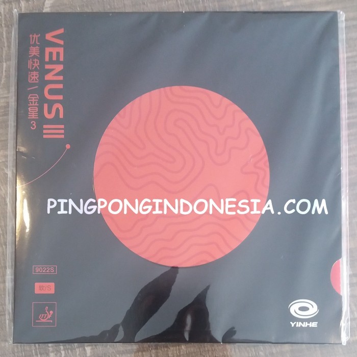 Yinhe Venus Iii - สีแดง - ยางปิงปอง ยางปิงปอง Pingpong Bat Bet ยางปิงปอง Venus Yinhe