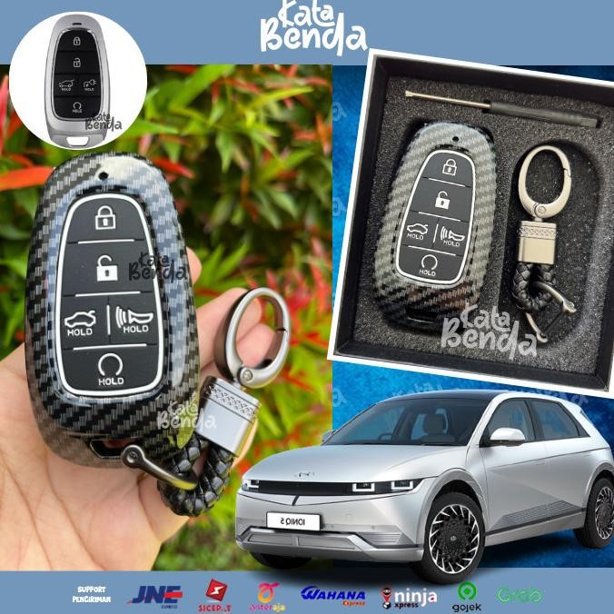 Hyundai Ioniq 5 Carbon Remote Cover ใหม่ 2024/2023 Key Case Casing