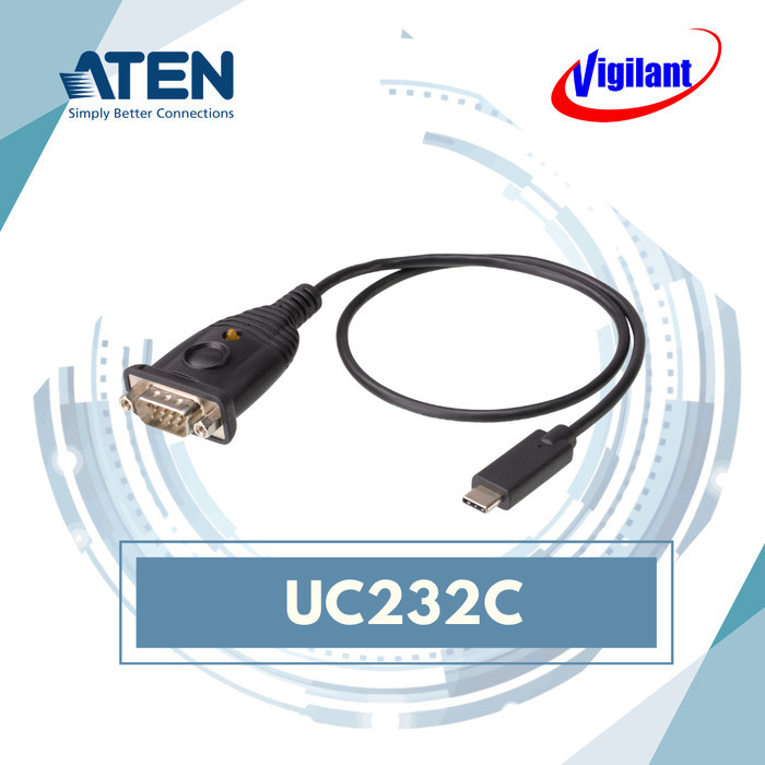 อะแดปเตอร์ ATEN UC232C USB-C ถึง RS-232