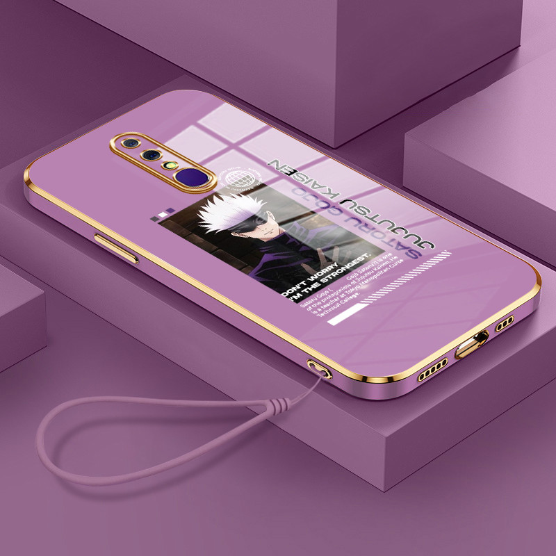 ปลอก Hp Untuk OPPO F11 F11 Pro A9 2019 A9x F9 F9 Pro A7x F7 F5 F5 Youth Realme 2 Pro U1 กรณีปลอกผมสี