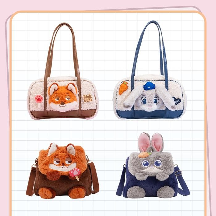 OHSOME x Disney- Egradable Disney Series Zootopia Bag Backpack/Shoulder Bag/Shoulder Bag