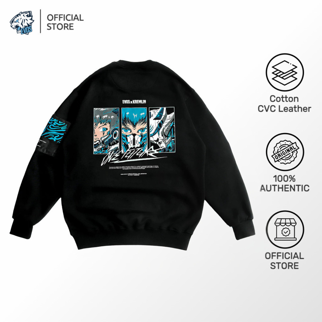 EVOS X KREMLIN เสื้อสเวตเตอร์ คอกลม NEXUS