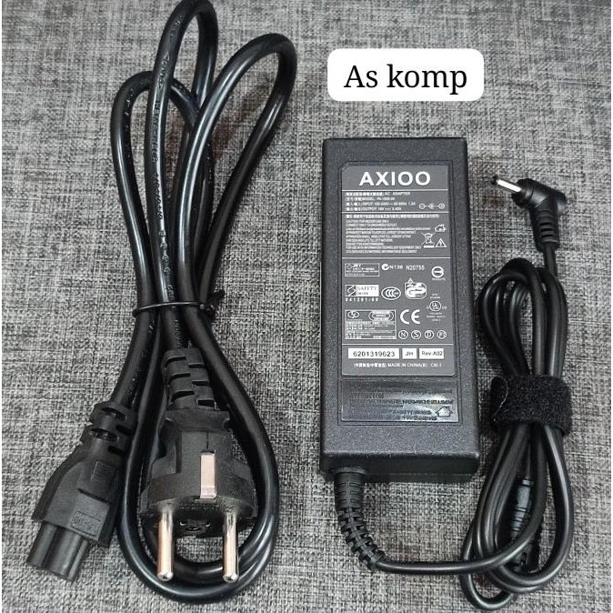Original Axioo Mybook Hype 3 Hype 5 Hype 7 19V 3.42A 65W Dc 3.5X1.35Mm อะแดปเตอร์ชาร์จ