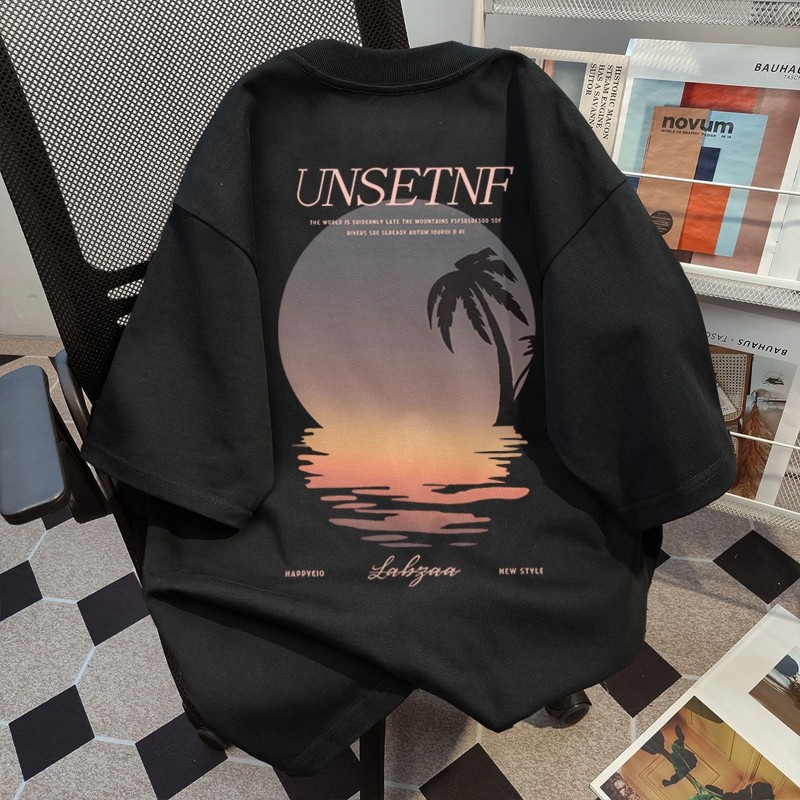 NASA IDOL เสื้อยืดผู้หญิงสไตล์เกาหลีสีดําผู้ใหญ่ Distro แขนสั้น Cool Premium Oversize Unisex C689