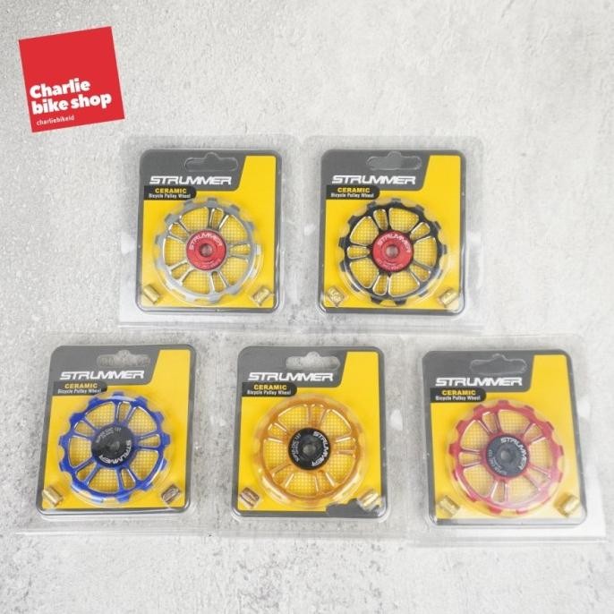 - Pulley Wheels Strummer Ceramic Pulley Super CNC Derailleur
