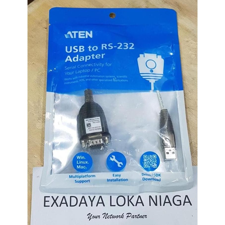 ใหม่ล่าสุด - ATEN UC-232A ตัวแปลง USB to Serial / RS232, UC232A DB9