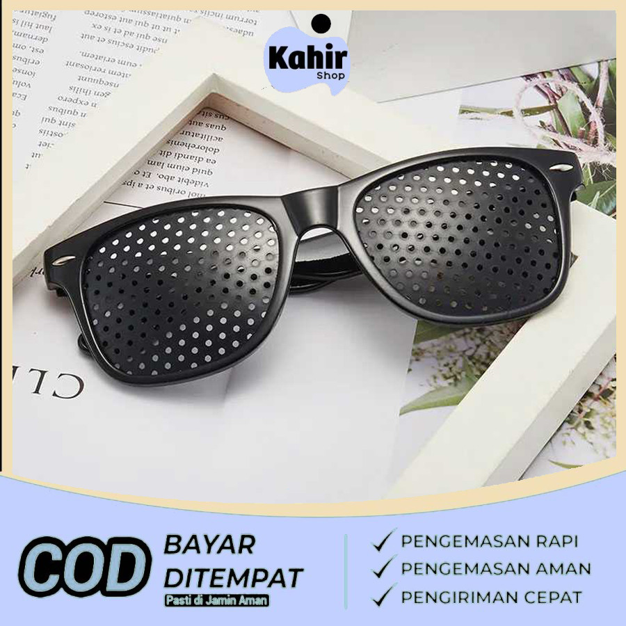 MATA Eye Therapy แว่นตา Anti สายตาสั้นกระบอกลบ Pinhole แว่นตา Eye Health