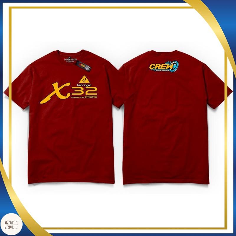 KATUN [ดีไซน์ใหม่] Viral T-Shirt - Behringer X32 Crew Sound System Cotton Combed 30S Premium Distro 