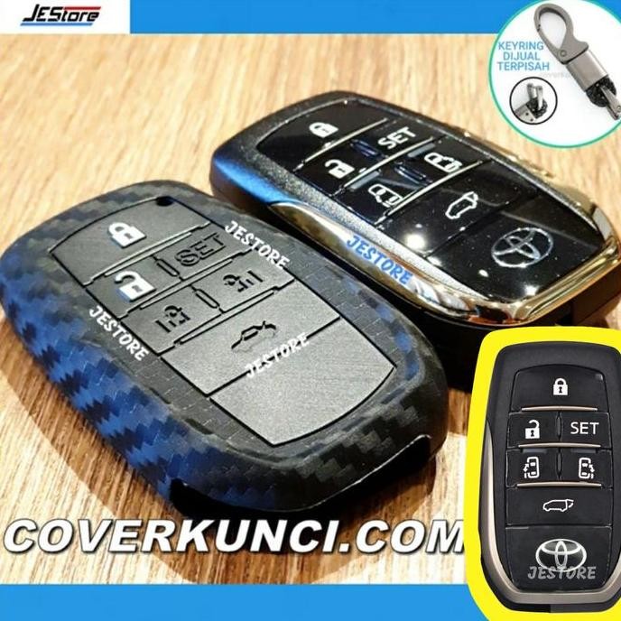 ปลอกกุญแจ Alphard Vellfire Toyota Alphard Remote Carbon Cover Restock