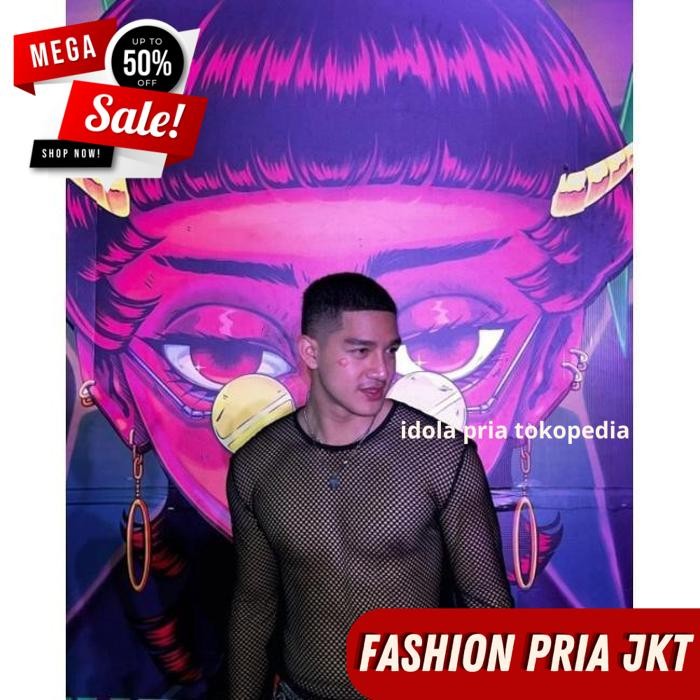 MENS MESH T_SHIRT LONG SLEEVE / Mens MESH T_SHIRT LONG SLEEVE QUALITY MATERIAL!!