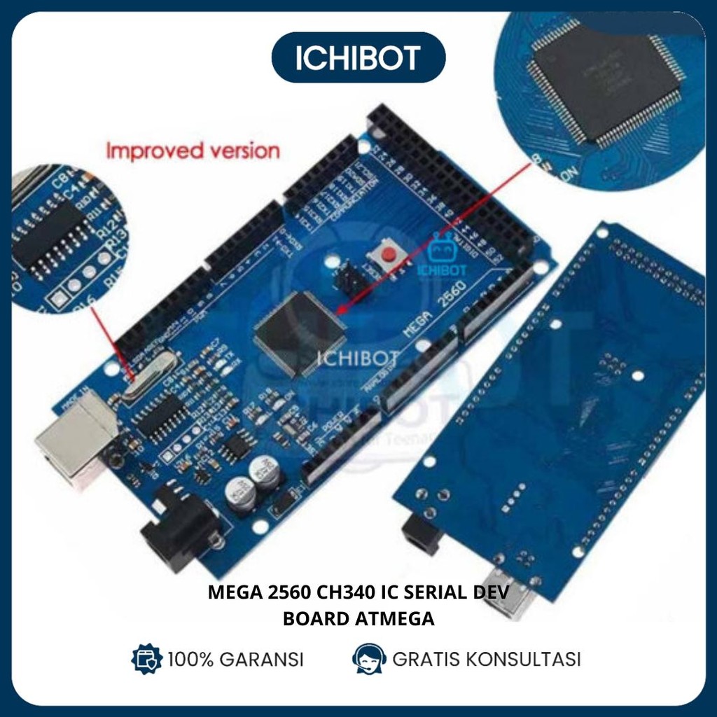 Arduino Mega 2560 ATmega2560 CH340 Microcontroller Board Series
