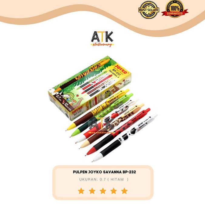 สินค้าใหม่!! ปากกา Joyko savanna 4 BP-232 atk