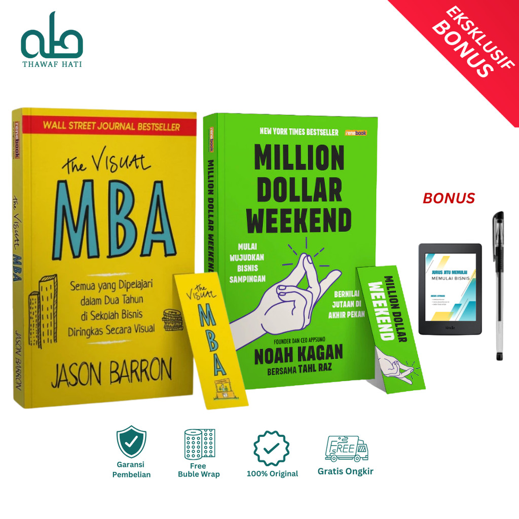 [ECONOMIC PACKAGE] The Visual MBA SC Book - Million Dollar Weekend [SPECIAL BONUS]