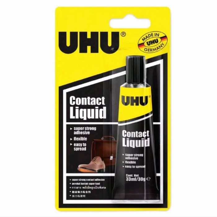 UHU น้ํายาสัมผัสในครัวเรือน 33 มล. พุพอง / กาวติดรองเท้า / กาวติดกระเป๋า