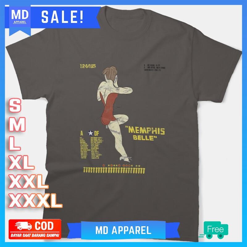 "Memphis Belle" B-17 F Flying Fortress WWII การออกแบบพินอัพศิลปะจมูก