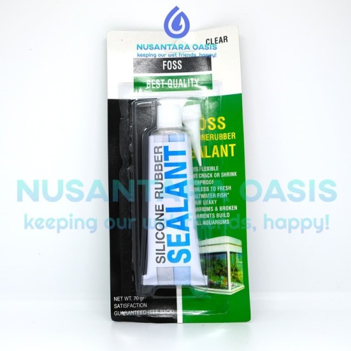 TRUSTED FOSS BRAND SILICON AQUARIUM SEALANT GLUE