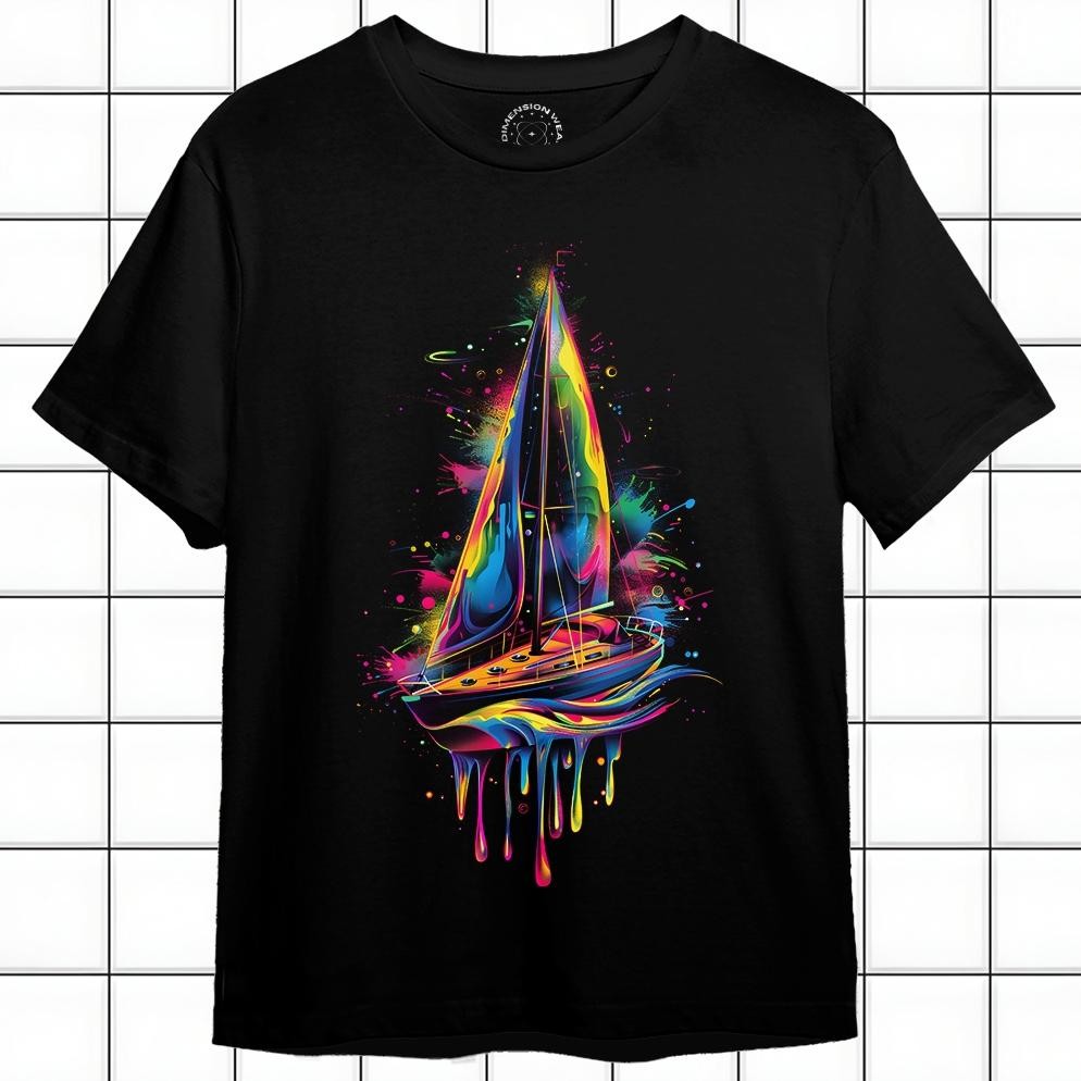 3D Sailing The Spectrum V2 Dt1401 เสื้อยืดพรีเมี่ยม Distro