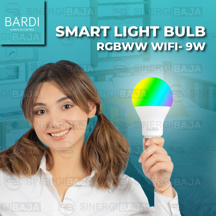Bardi Smart Led Light Bulb Rgb 9-12W/Smart Lamp Bulb-Wifi Wireless