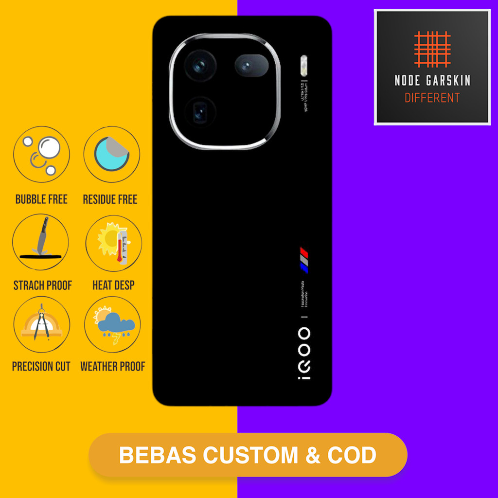 Garskin skin Vinyl Iqoo 12 Fullbody หรือ Backonly ORI Protector Case - 4sga