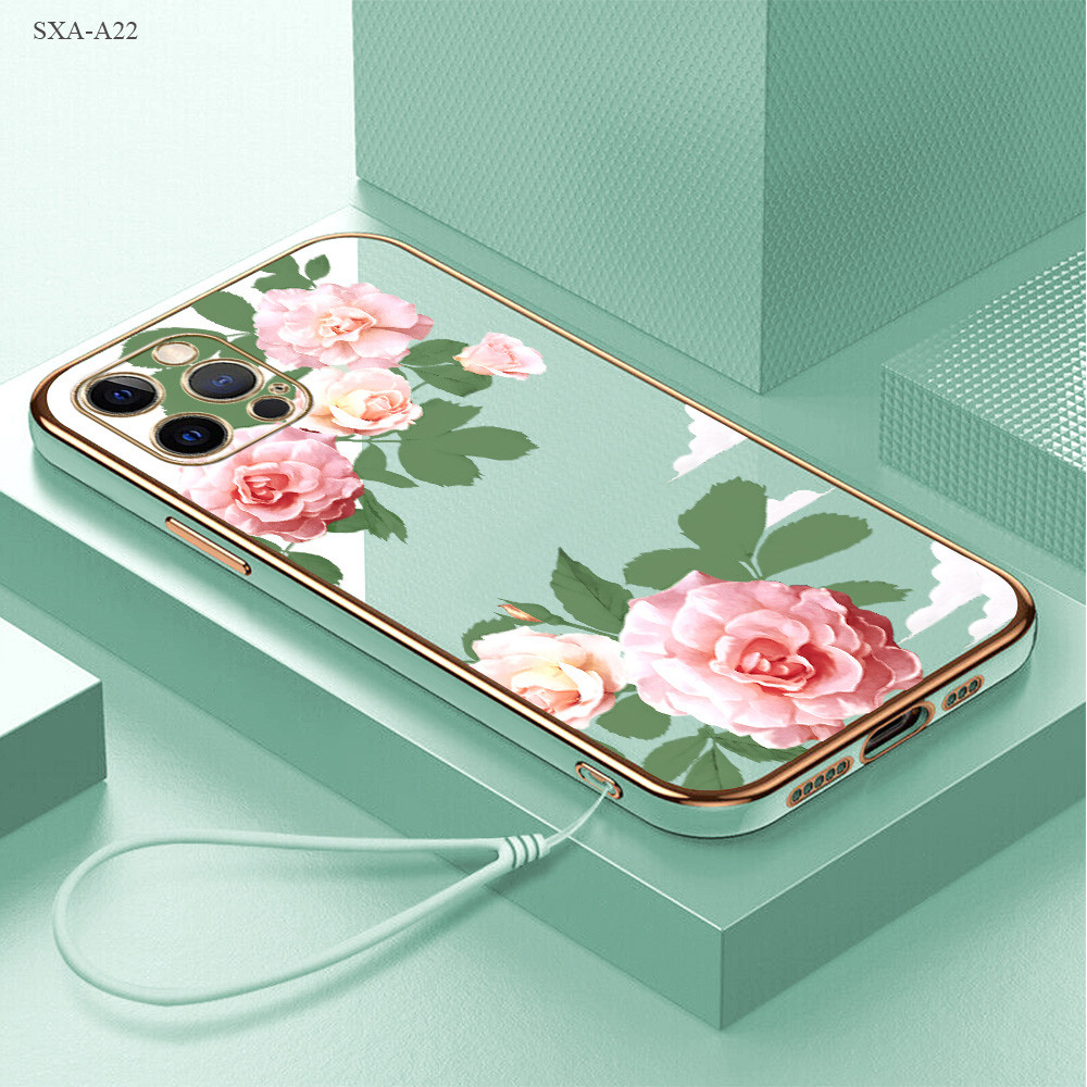 SAMSUNG GANTUNGANเข้ากันได้กับSamsung Galaxy A22 A23 A32 A33 A52 A52S A53 A72 A73 4G 5Gเคสโทรศัพท์DD