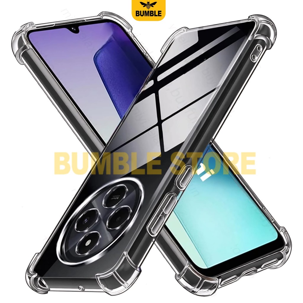 Bumble - Softcase Anticrack เคสใสหนา Poco C75 Poco C71 Poco C65