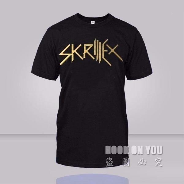 เสื้อยืดผู้ชาย Skrillex Gold Yellow