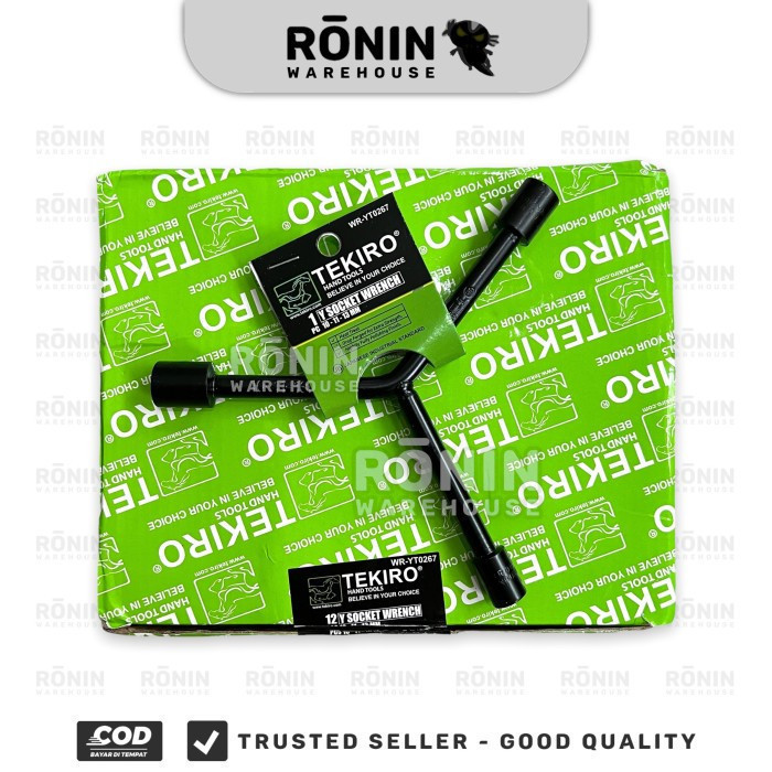 TEKIRO ประแจกระบอก Y สีดํา 8 9 10 11 13 12 14 17 Y ซ็อกเก็ต Y Shock